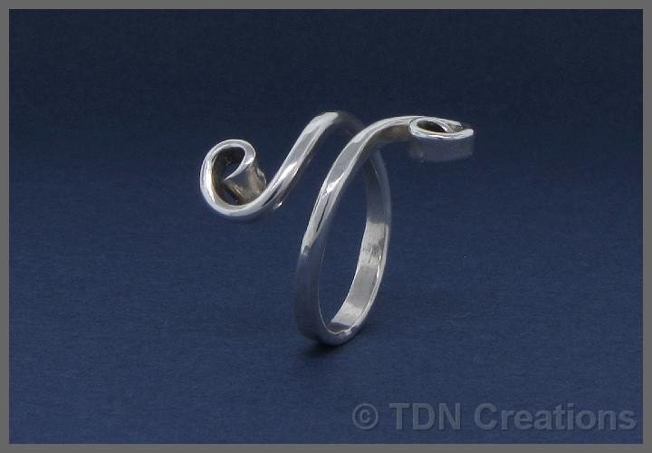 Summer Wind sterling silver ring