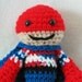 PDF - Little Super Hero Amigurumi Crochet Pattern