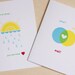 You, me, oui and Rain or Shine Cards- Printable PDF
