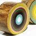 3 original modern - TREE RING - paintings                                -set211-