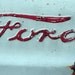 3ft x 2ft Ford Antique Tractor Logo - modern decor wall print