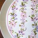 Vintage Mikasa Duplex chop plate, Ben Seibel 1970s Pink Ribbon.