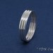 3 times sterling silver ring