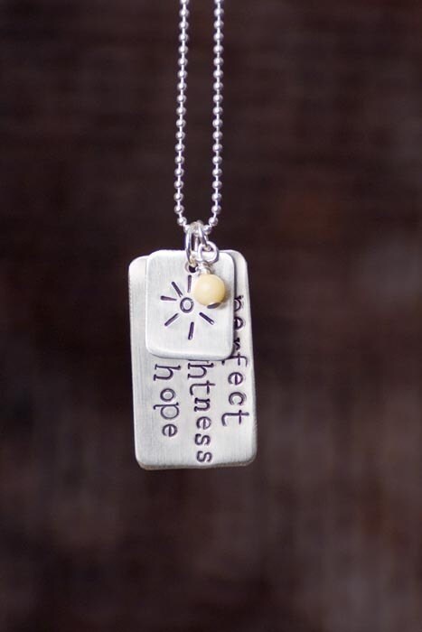 A Perfect Brightness of Hope Necklace with Butterscotch Amber
