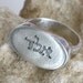 Kabbalah charm ring - handmade sterling silver jewelry