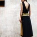 Black evening elegant dress-The majestic Arabian night dress-Wedding dress-Bridesmaid dress-Black maxi length dress