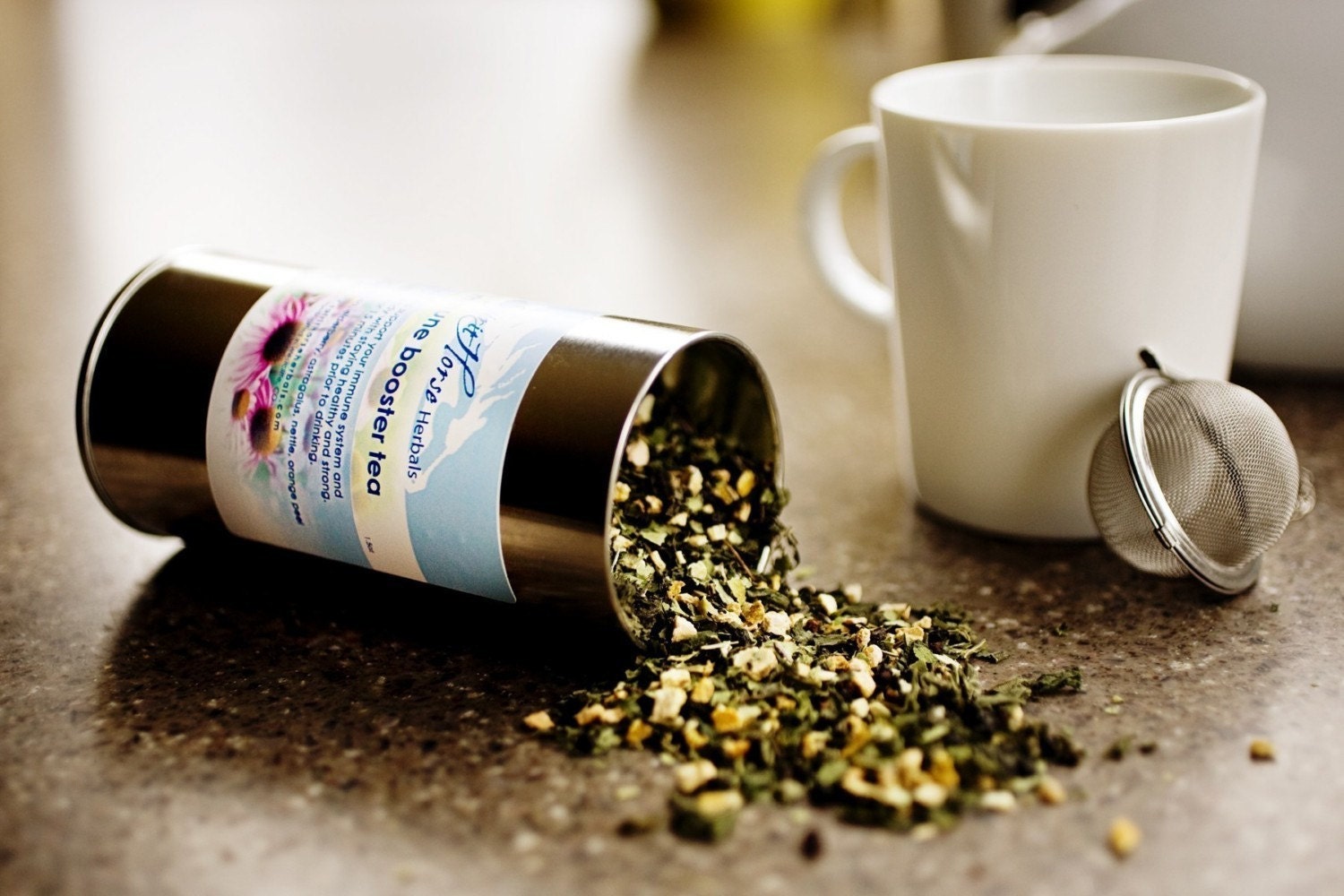 Immune Booster Herbal Tea by Spirit Horse Herbals (cold, flu, immune support)