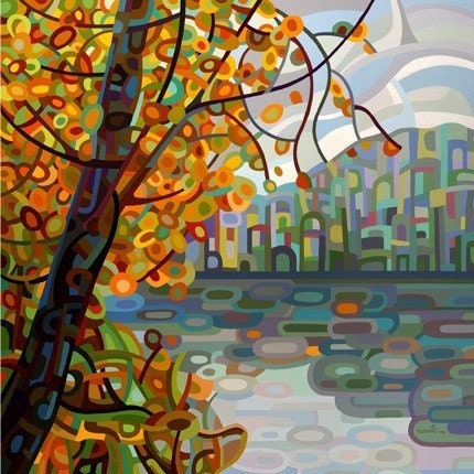 Abstract Fine Art Print - Reflections