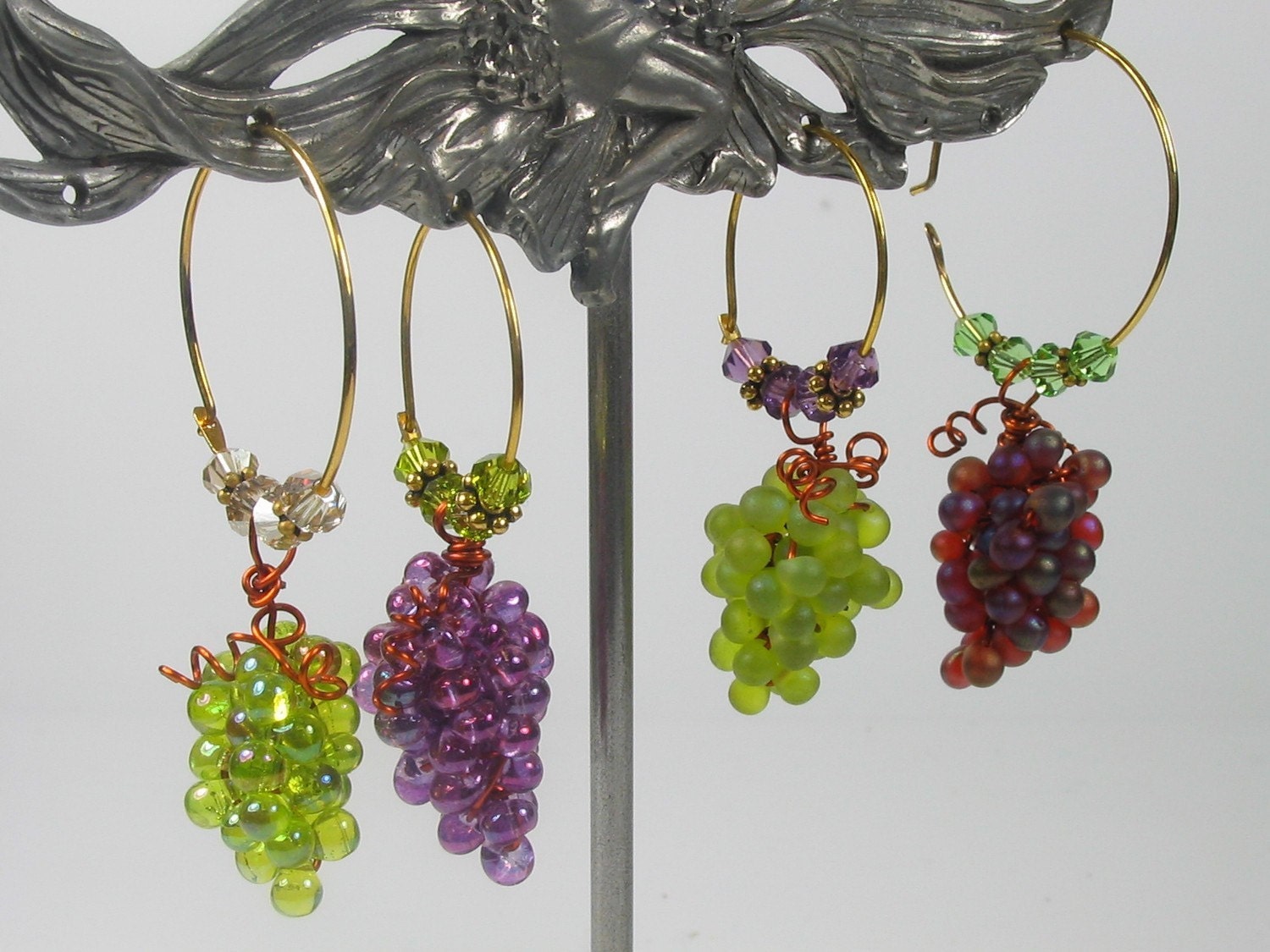 Grapes Wine Charm Kit