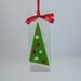 Glass Holiday Ornament - Christmas Tree
