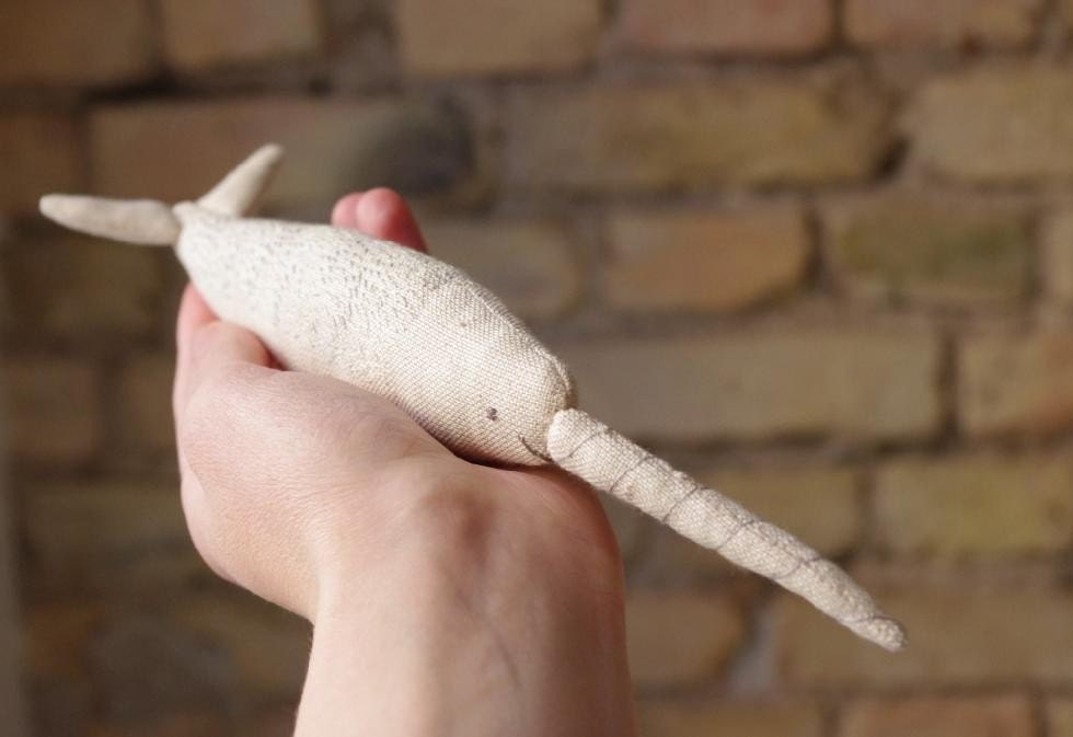 Linen narwhal