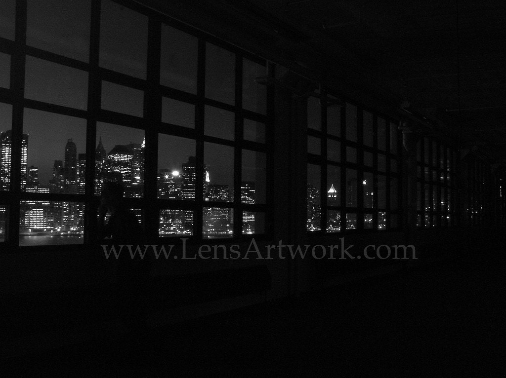 Million Dollar View - fine art giclee print of New York City