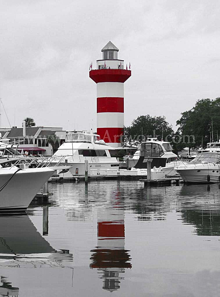 Harbour Town Lighthouse - fine art giclee print