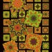 Scrabble Tile Sized Kaleidoscope Collage Sheet $2.99
