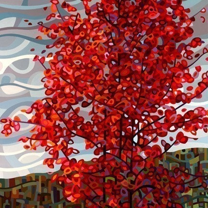 budanArt 8 x 10 Chunky Print - Passing Storm