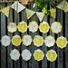 Yellow Sunshine Printable Party Birthday DIY Banner by Love The Day