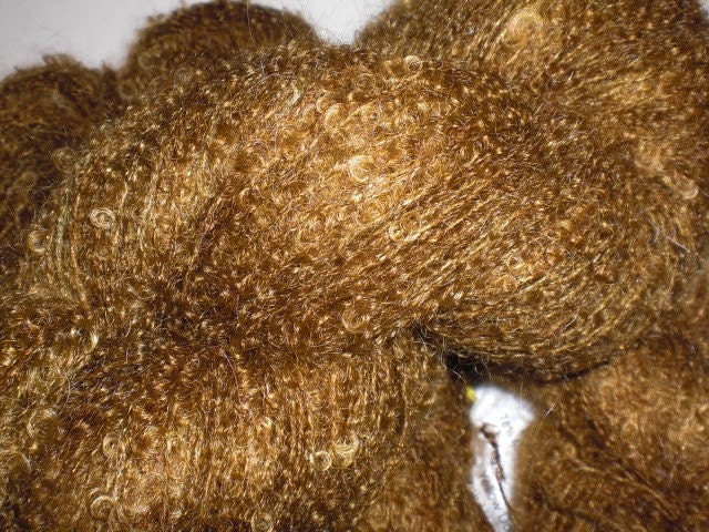 Chestnut, Fine Mohair Boucle, 450 yds