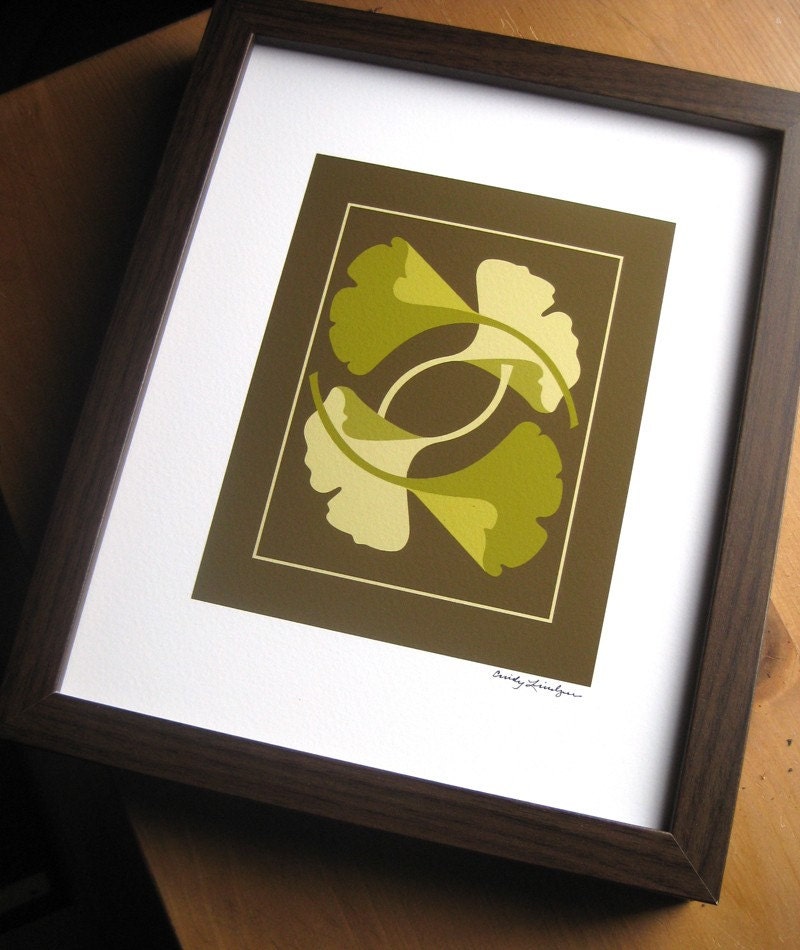 Ginkgo Giclee Print