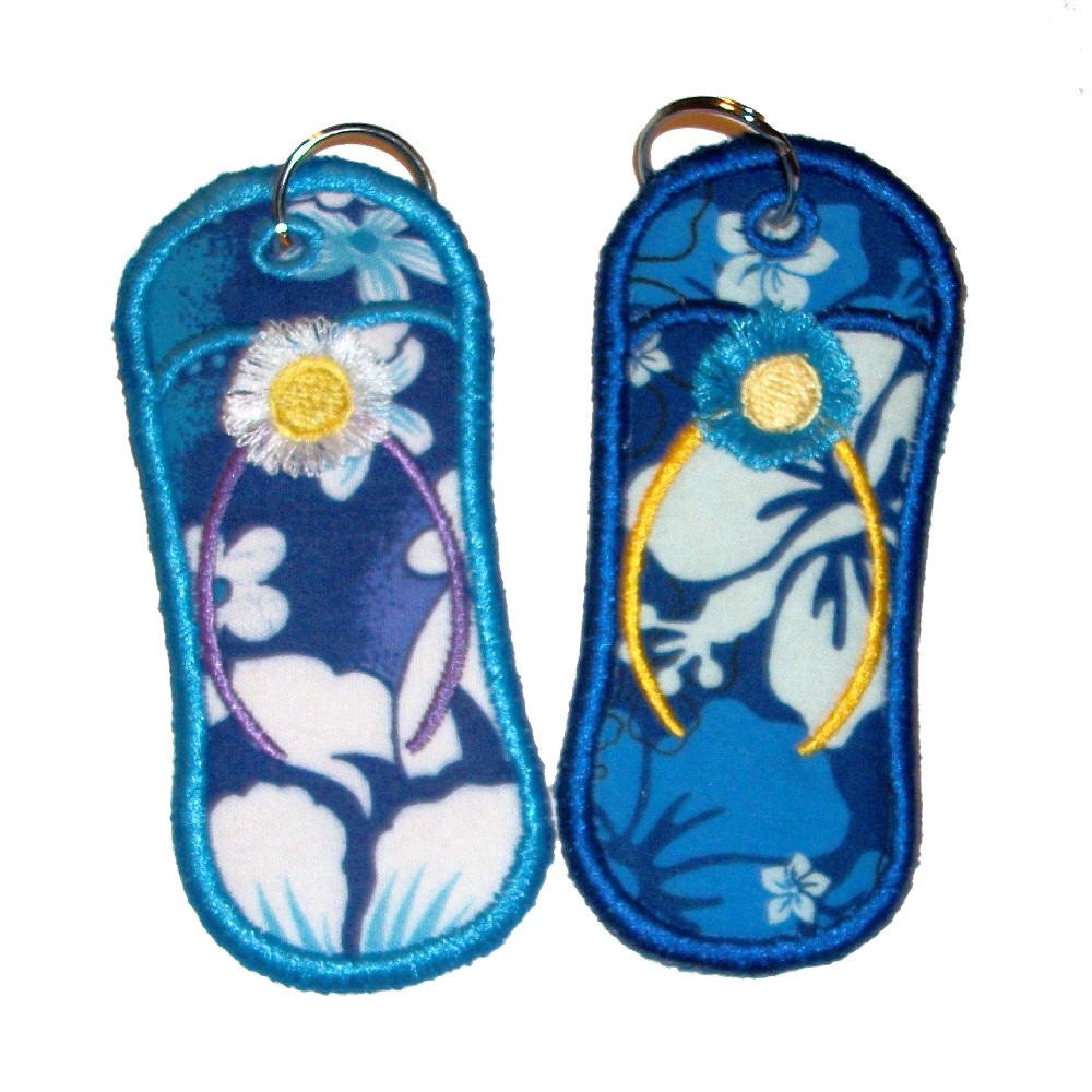 Flipflop - Key Chain Lip Balm, USB Drive or Lighter Holder