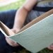 Journal - Recycled Handmade - Cyan Cotton