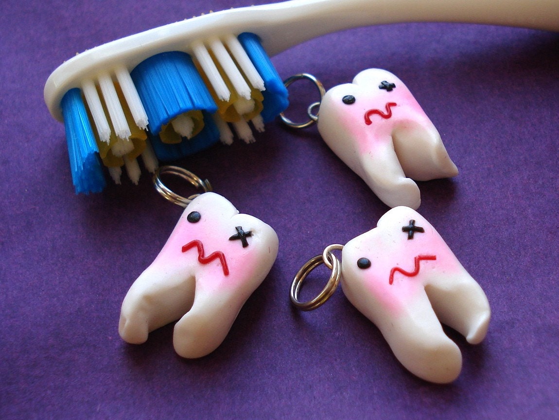 Cute Impacted Wisdom Tooth Charm