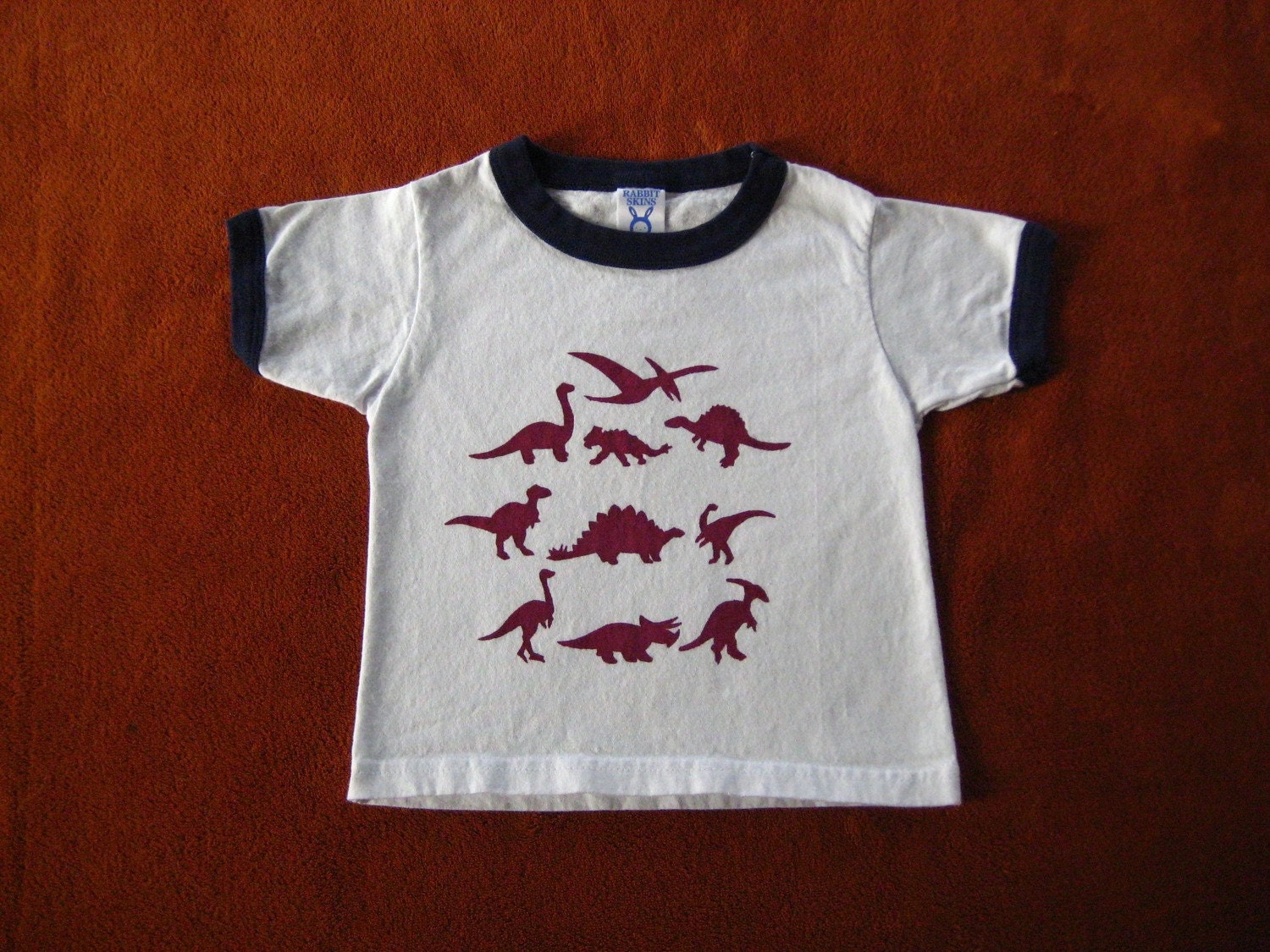 Dinosaurs Toddler Ringer Tee