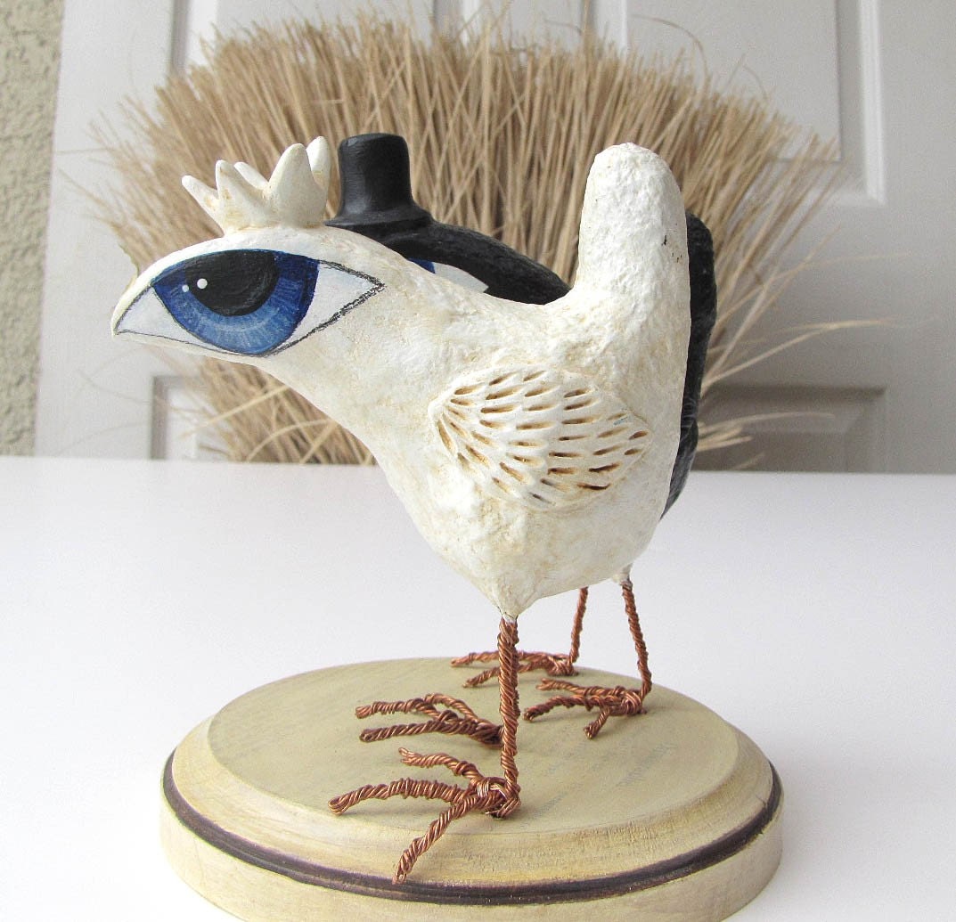 Wedding Cake Topper - Big Eye Birds - Love Birds