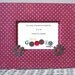 4x6 Red and Baby Blue Polka Dot Picture Frame