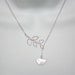 Bird Necklace Lariat Style with Leafy Branch in by smilesophie