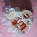 White Heart Shaped Rose Petal Love Spell Valentine Box Dame Darcy