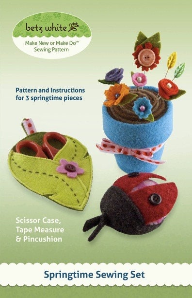 Springtime Sewing Set - PDF PATTERN