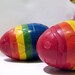 Easter Egg Recycled Rainbow Crayon- (Set of 5)