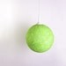 Handmade lamp, lamp shade, pendant light, ceiling, hanging lamp, Contemporary design Spring Green by FiligreeCreations on Etsy