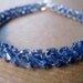 Tennis Bracelet Blue Crystal - Summer Sky