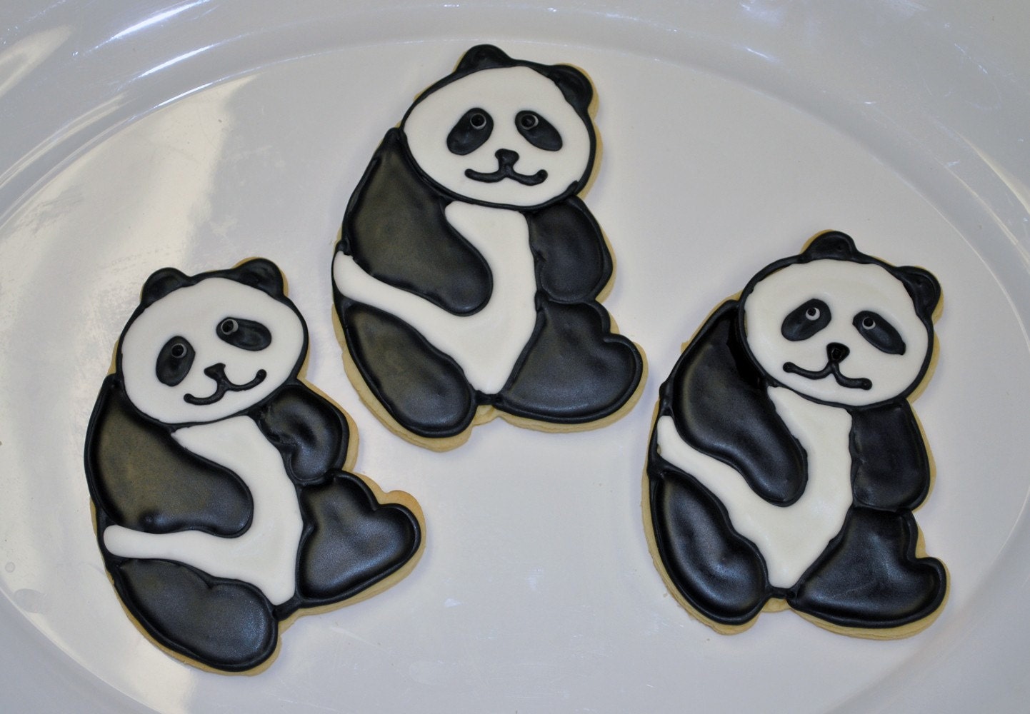 Panda Bear Cookies