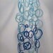 Light installation - Lighting - Recycled Glass Waterfall - Ecological - Unique