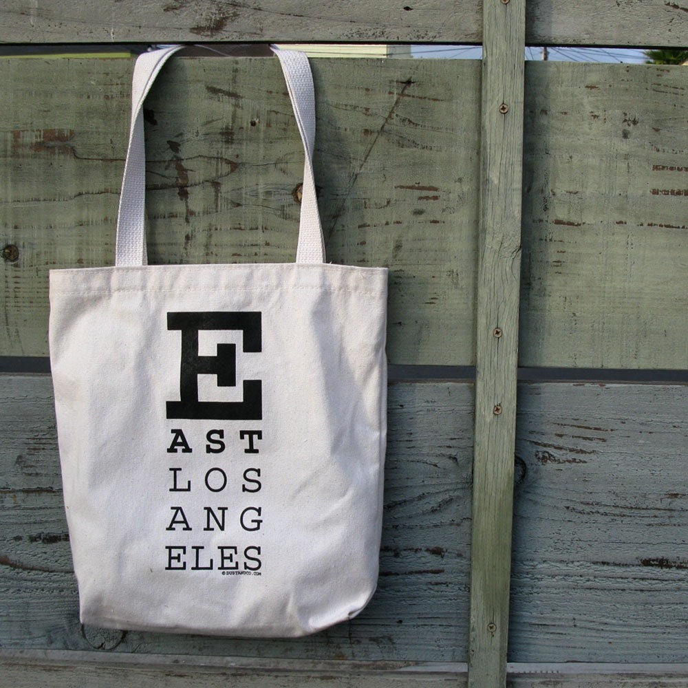 eco EAST Los Angeles tote - 100 Percent Recycled