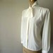 vintage CREME DE LAiT secretary top