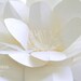 Huge Paper Flowers - Hand Torn French Paper Flowers - Featured in Romantic Homes & Your Wedding Day Magazine