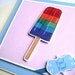 Sweet Treats Yum Yum Ice Lolly Greeting Card