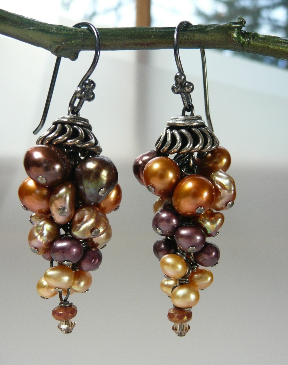Cascade - Sumptuous Pearls in Warm Colors