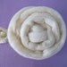 Roving Singles Skin Tones 1oz Porcelain Fair Merino (with a free sample of matching firestar)