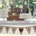 Sweet Love burlap banner with heart color of your choice