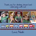 Thank You Card:  Train