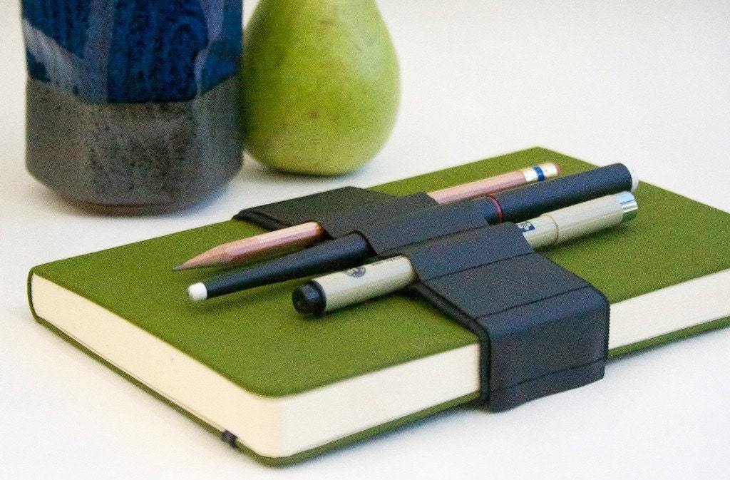 Journal Bandolier - Black Leather