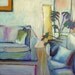 Comfortable at Home, High Quality Art Print  sandrine pelissier