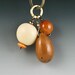 Natural Seed Tagua Nut Pendant - Eco Frienldy