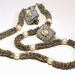 1960s Pearl Necklace and Earring Set