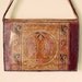 Tooled leather purse, handbag