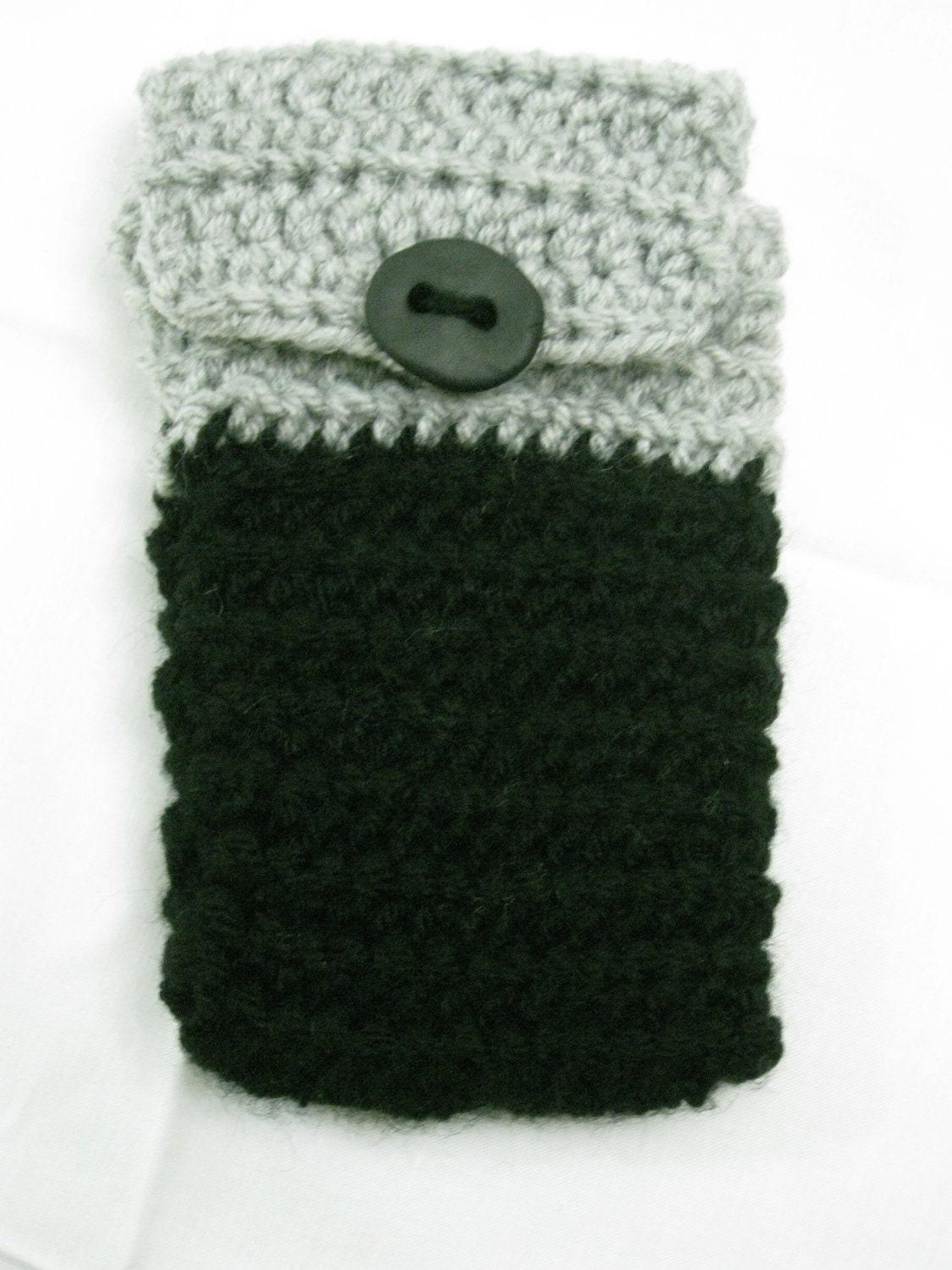 Gray and Black Slip Case Tarot Deck Bag